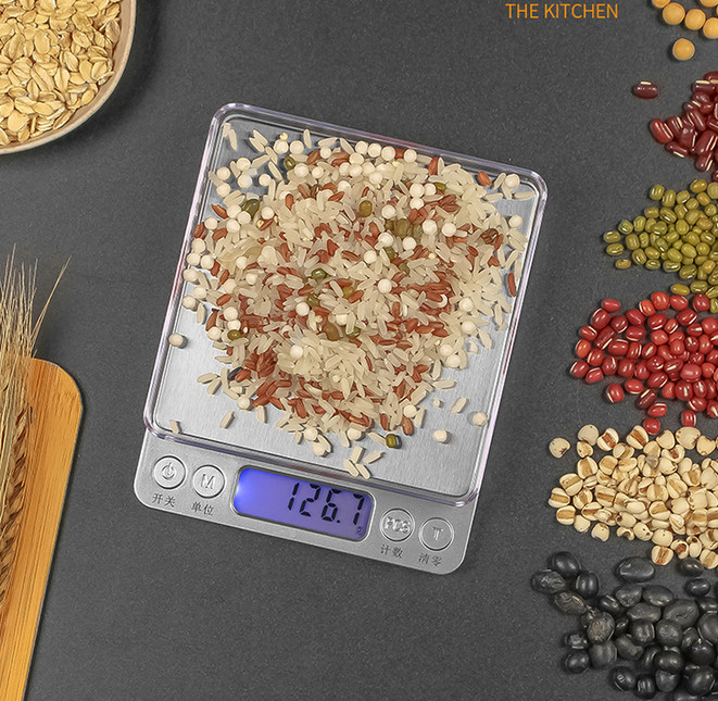 2000g x 0.1g Precision Digital Gram Jewelry Scale LCD Display FE NEW