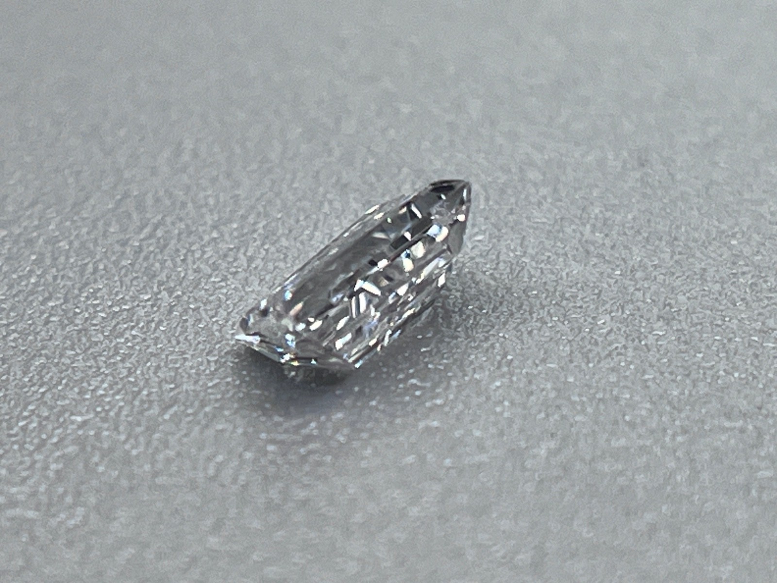GIA Certified Tapered Baguette .19 CT VS2 F Natural Earth Mined Diamond