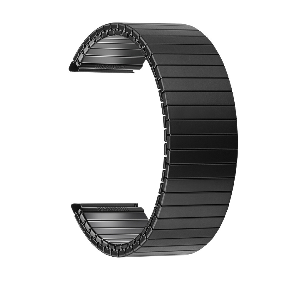 One-Piece Stainless steel Expander stretch metal watch Strap band16/18/20/22mm