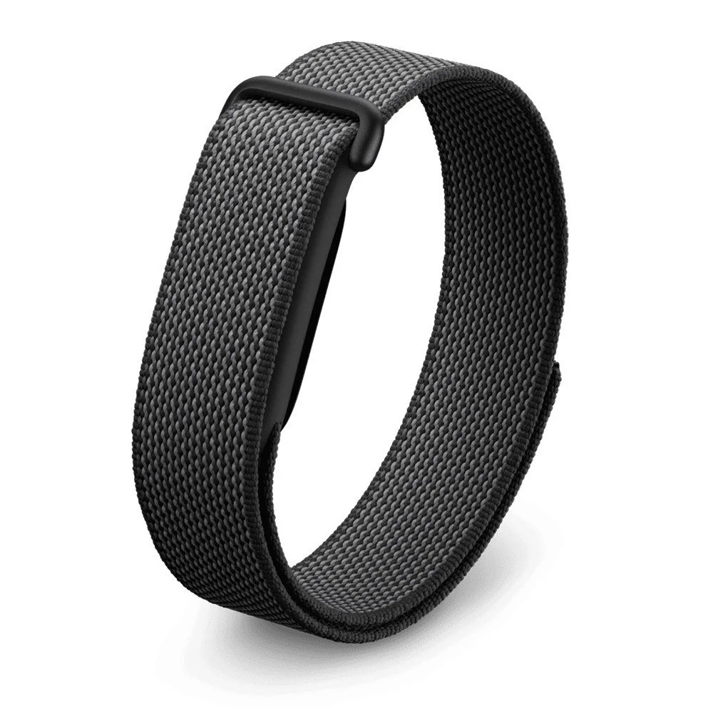 Breathable Nylon Watch Strap for Fitbit Google Hook Loop Wristband
