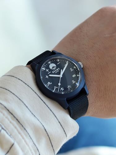 BEAMS Original Watch Kanji Mt Fuji Made In Japan Limited modern and refined