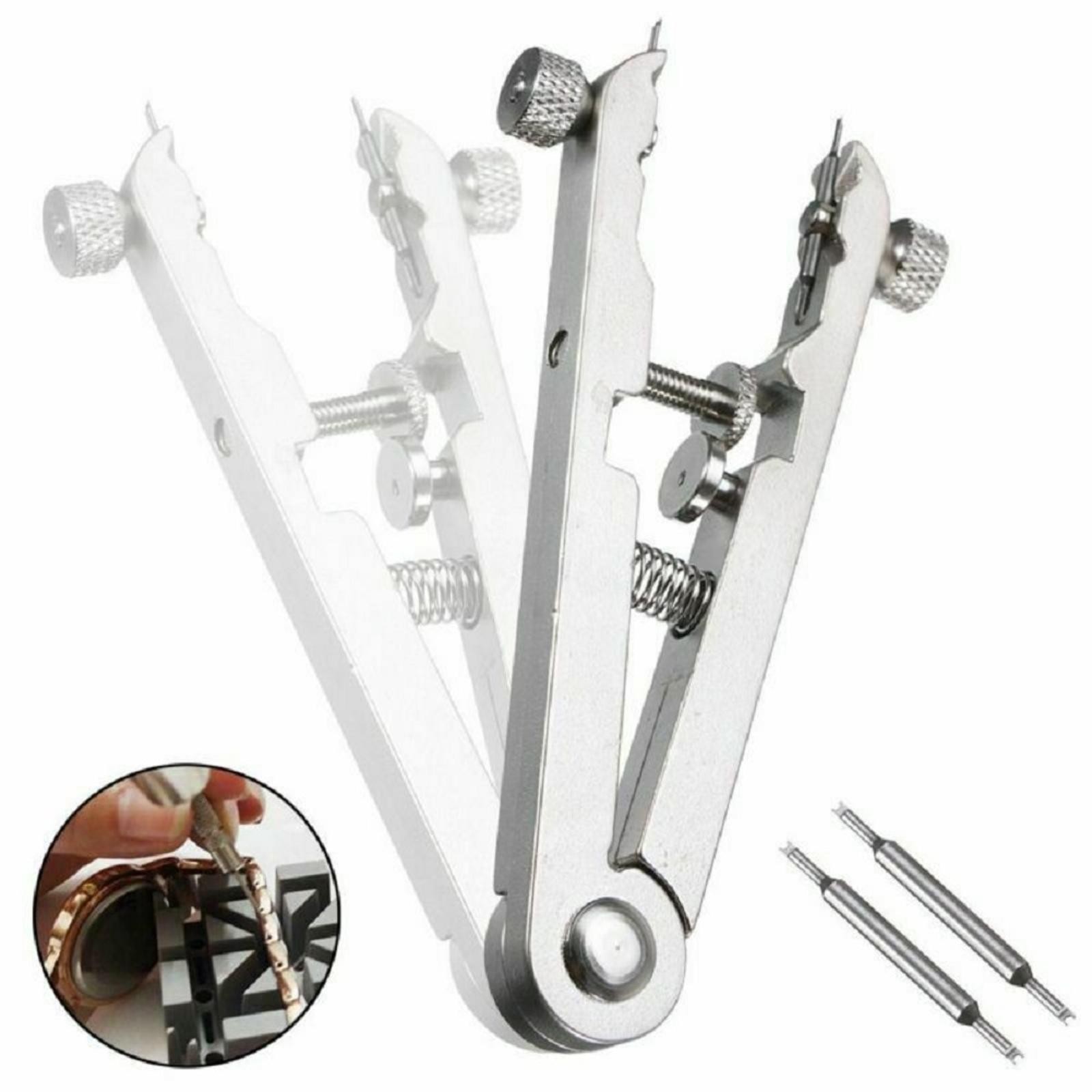 Watch Tweezer Bracelet Spring Bar Remover Replace Tool + 2 Pins For ROLEX 6825