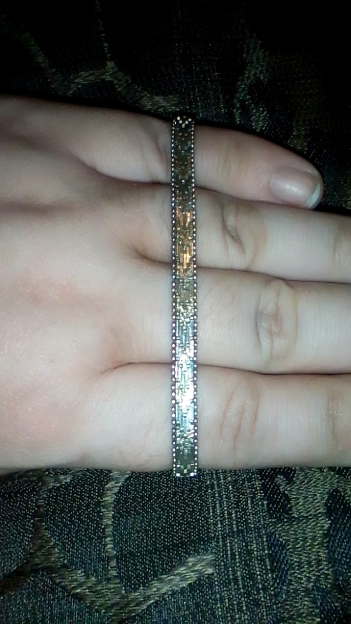 Sterling Silver 925 Herringbone Bracelet
