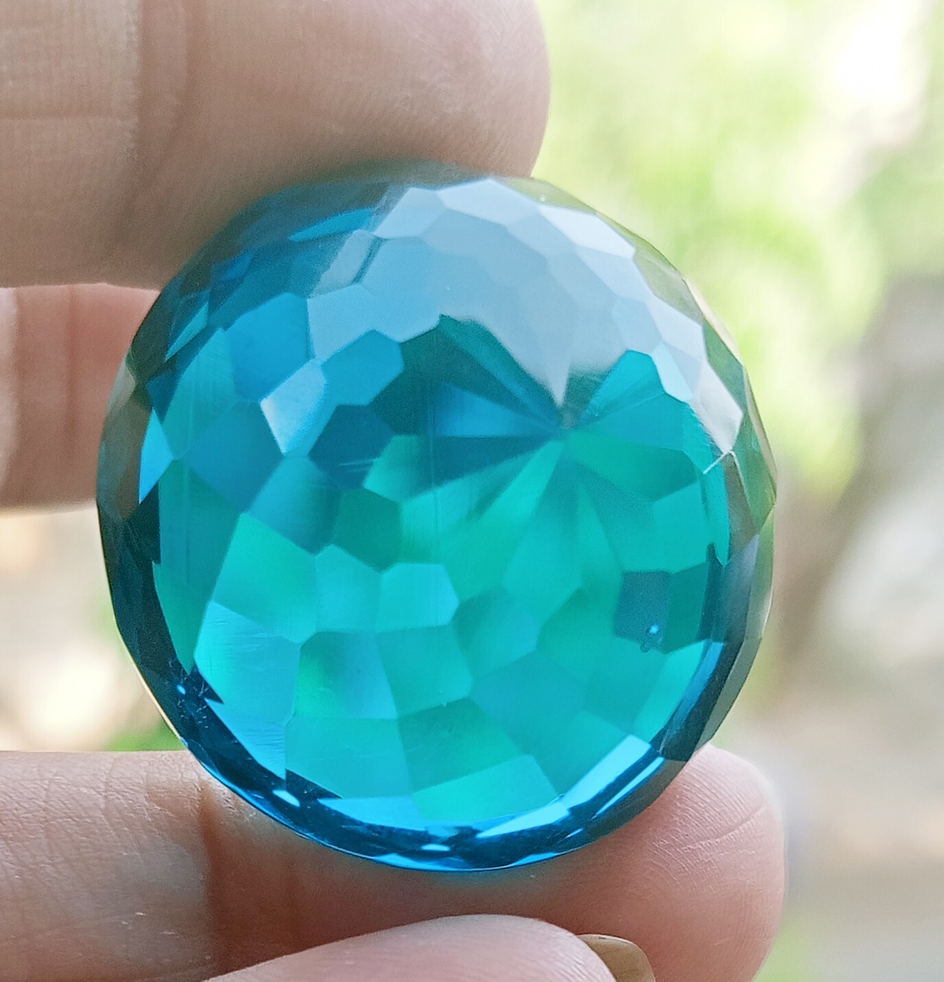 77.40 Ct Excellent Bluish Green Grandidierite VVS Clean Certified Loose Gemstone