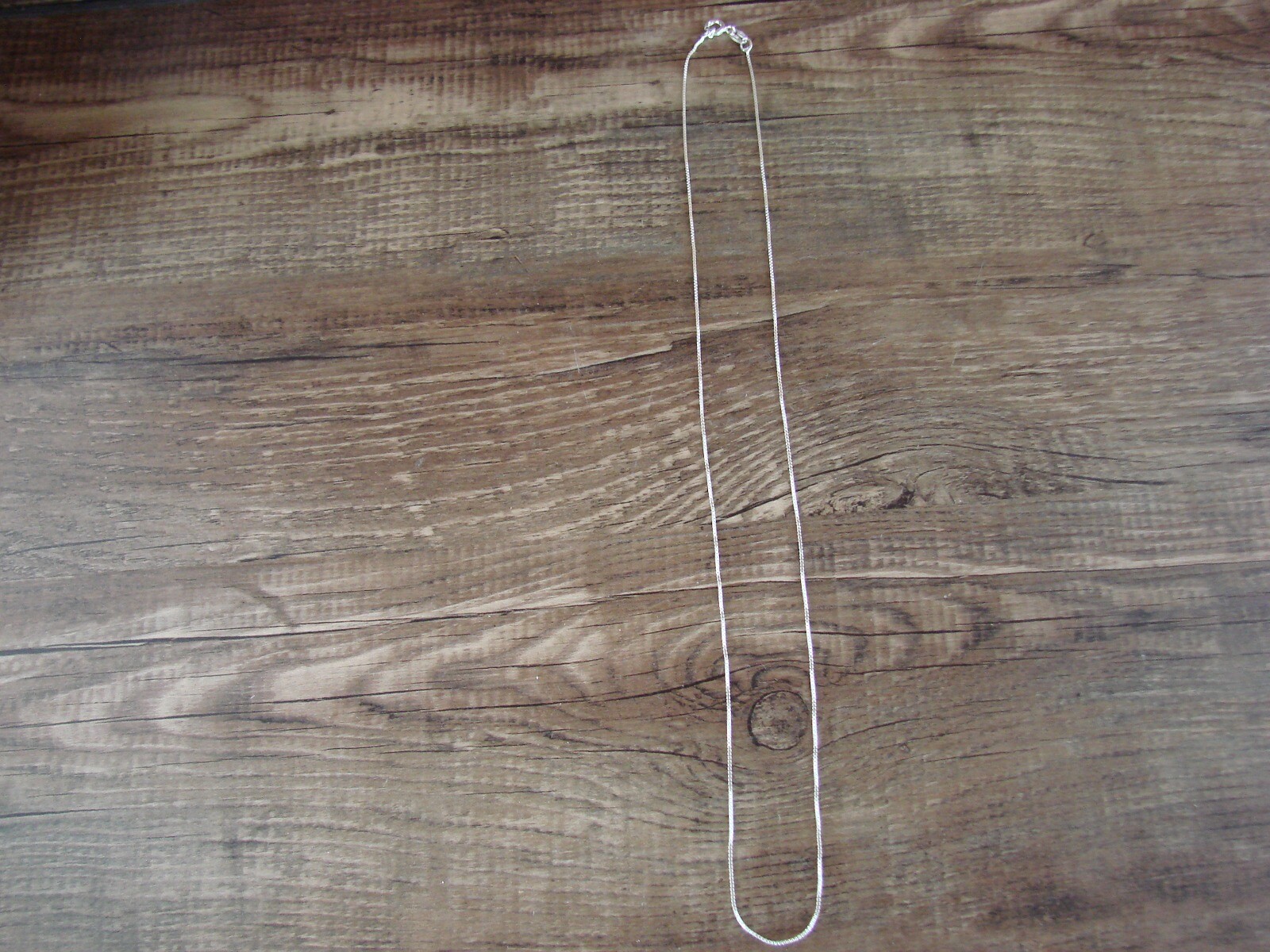 Southwestern Jewelry Sterling Silver Box Chain Necklace 18″ Long x 1 MM