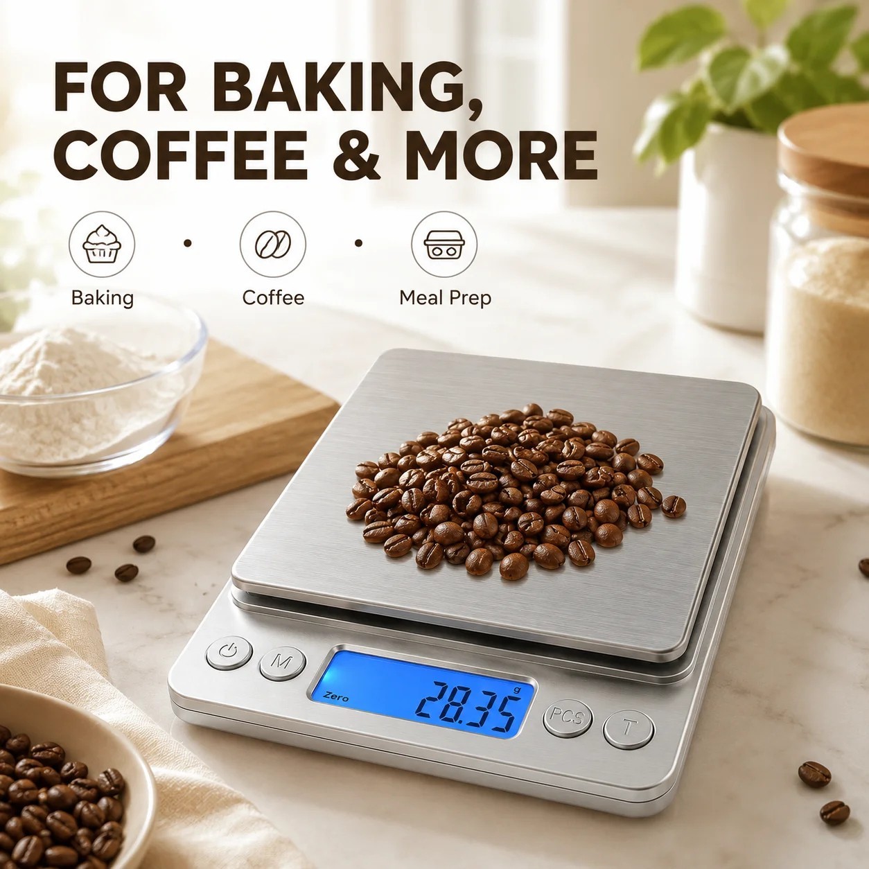 Digital Scale 3000g x 0.1g Jewelry Gold Silver Coin Gram Pocket Size Herb Grain