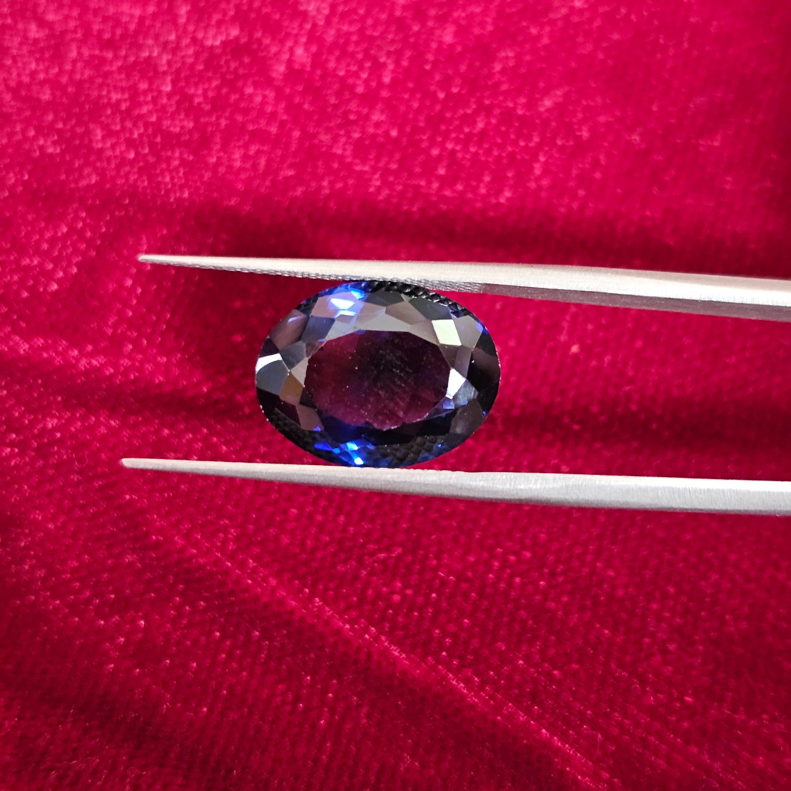 2 pcs 10 Ct each Blue Sapphire Oval Cut Loose Gemstone September Gift