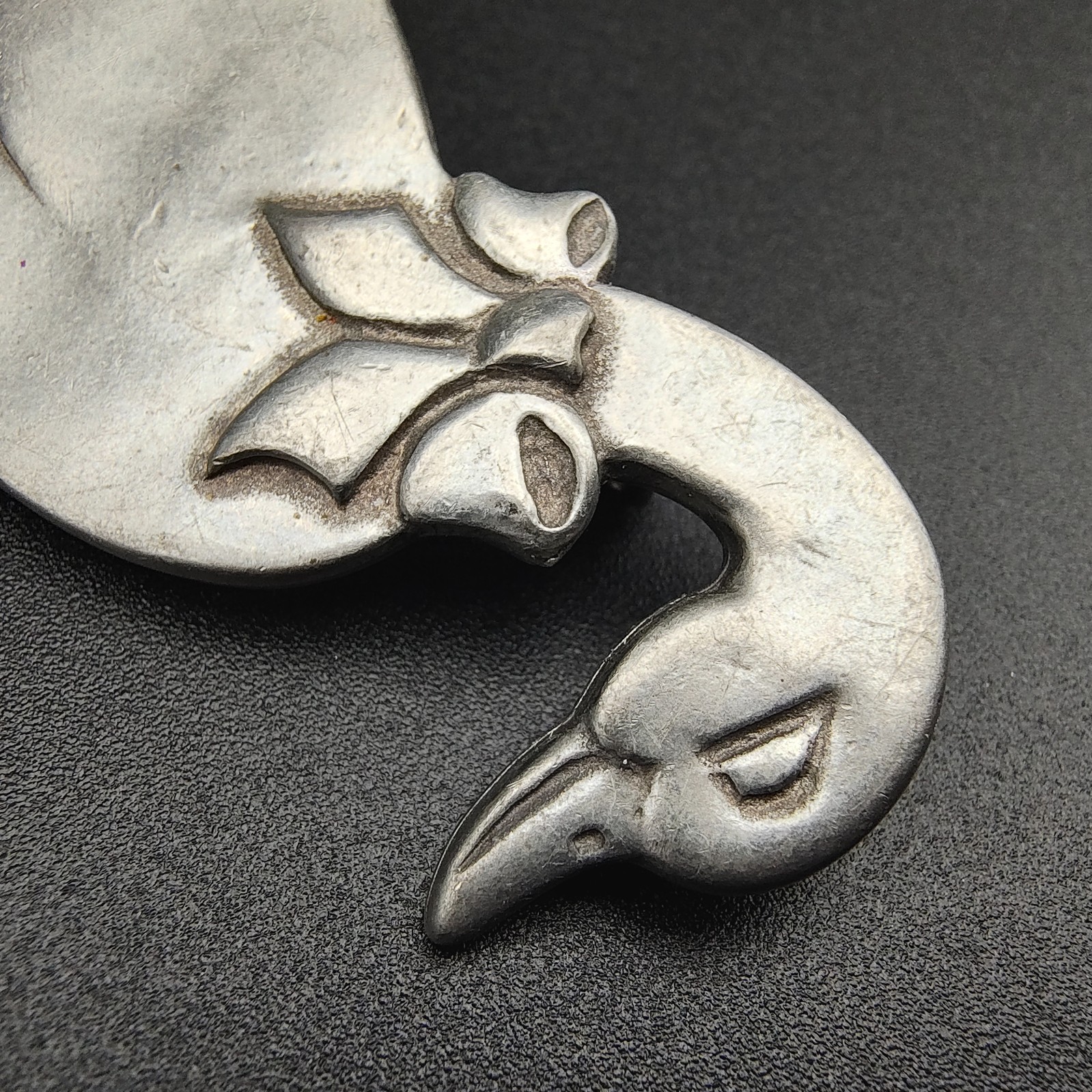 Vintage Seagull Pewter Canada Goose Brooch Country Farmhouse Figural Signed