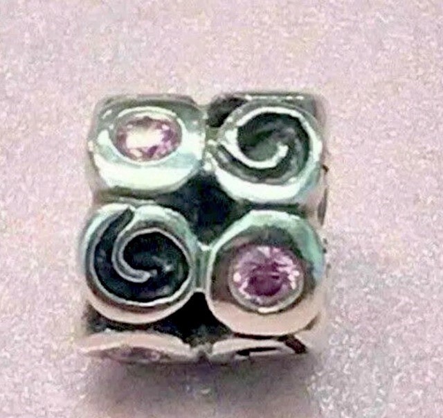 Pandora retired pink swirls authentic Guaranteed 925 Ale