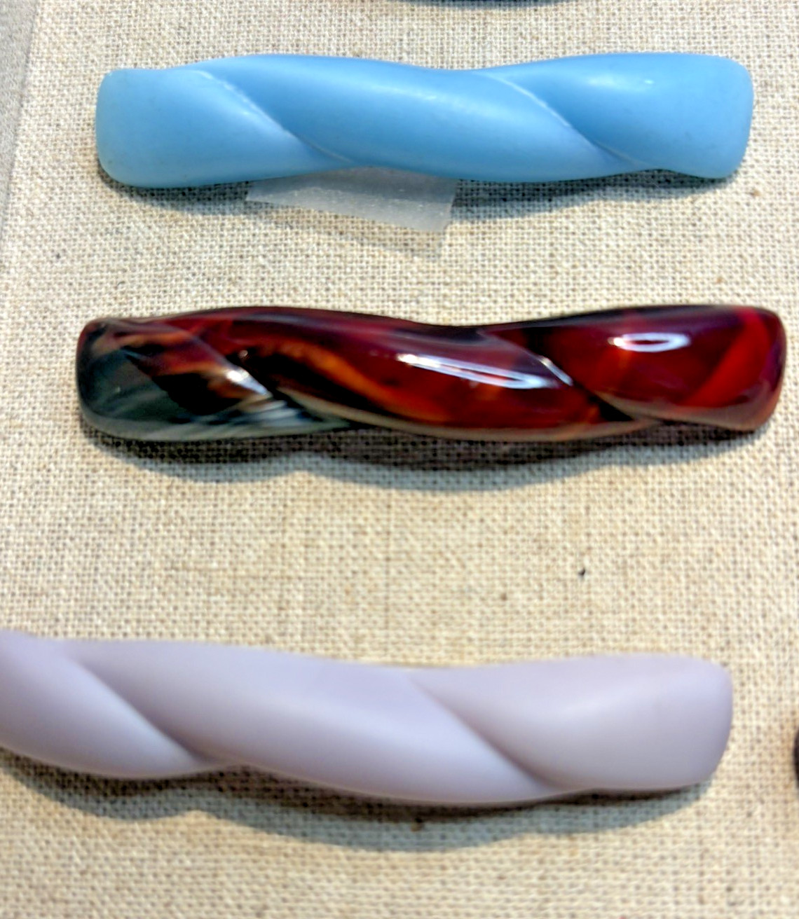 22 Antique 100 year old Czechoslovakian Glass Brooches Pre-WW2