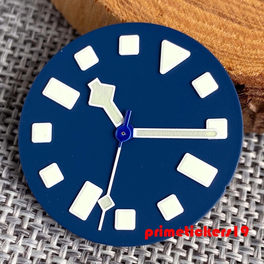 29mm Watch Dial+Snowflake Hands Set Fit NH35 NH36 NH38 ETA2824 PT5000 Mod Parts