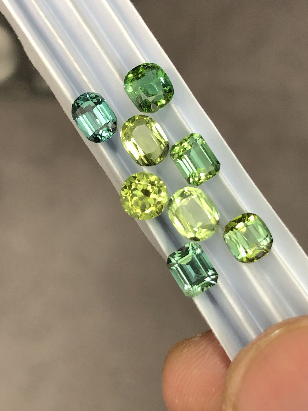 4 Carat Natural Multi Color Tourmaline – Faceted Afghanistan Tourmaline