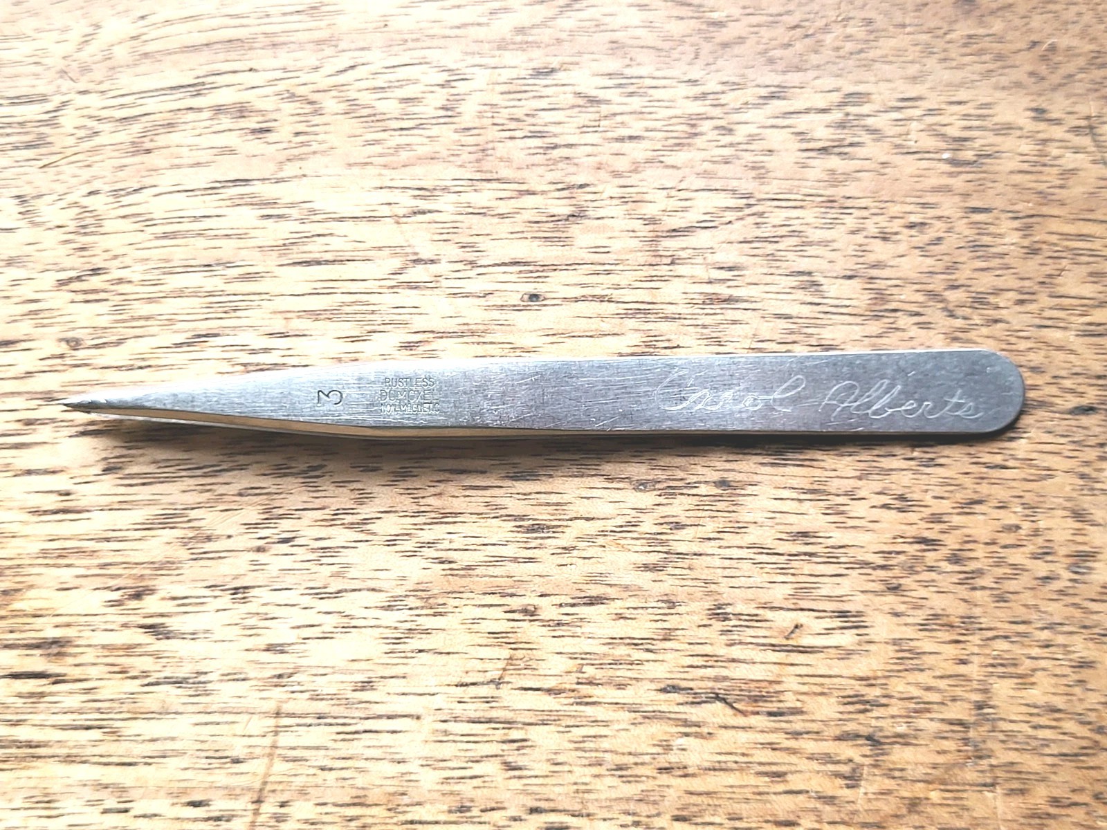 (3) Dumont & Fils Swiss Tweezers- #3 & (2) # 11 Antimagnetic Watchmaker Jewelry