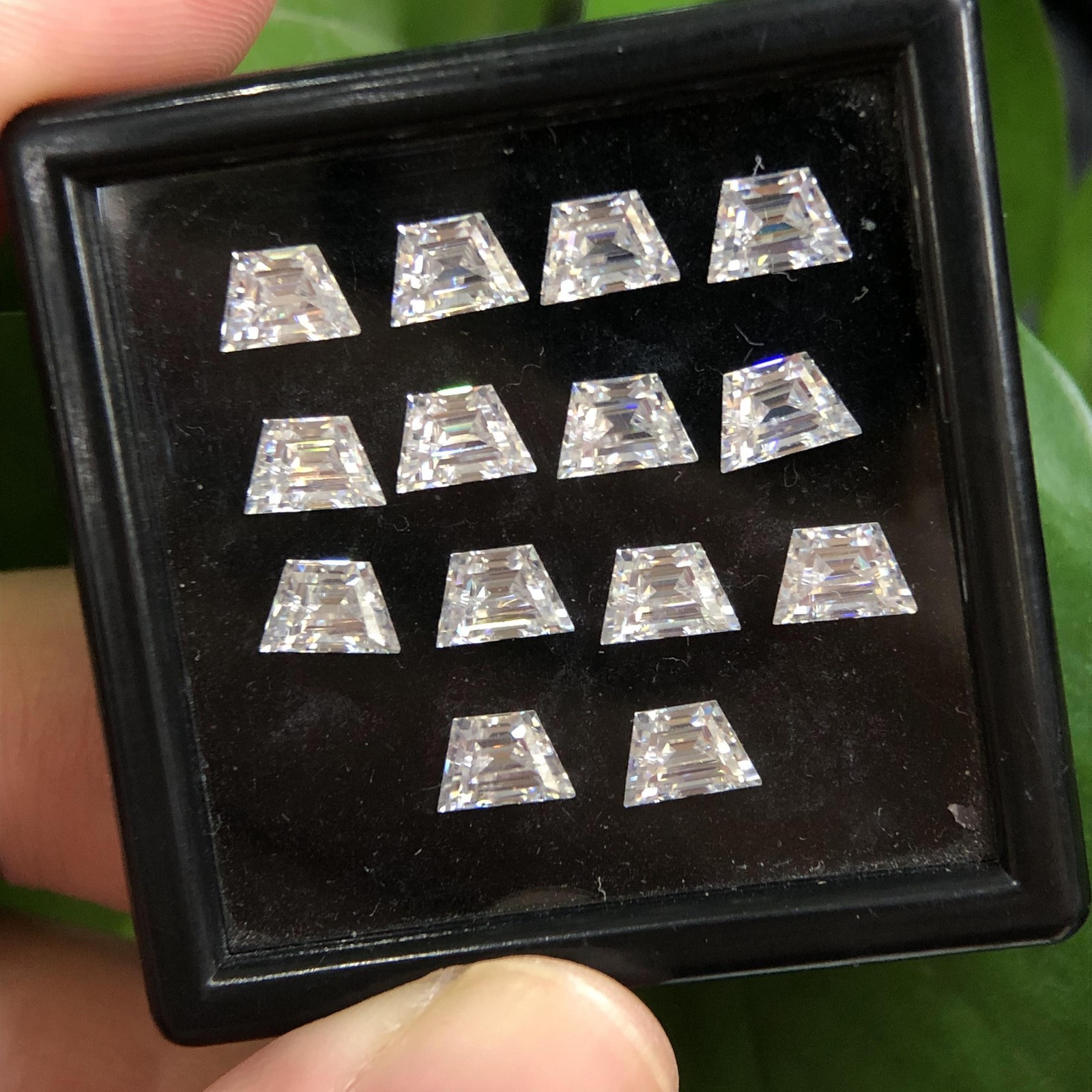 Factory Directly Rare Trapezoid Cut D Color Moissanite Loose GRA for DIY Jewelry