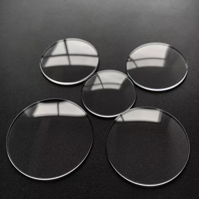 1.0/1.2/1.5/2.0/2.5/3.0mm Double Dome Mineral Watch Crystal Watch Glass 18-60mm