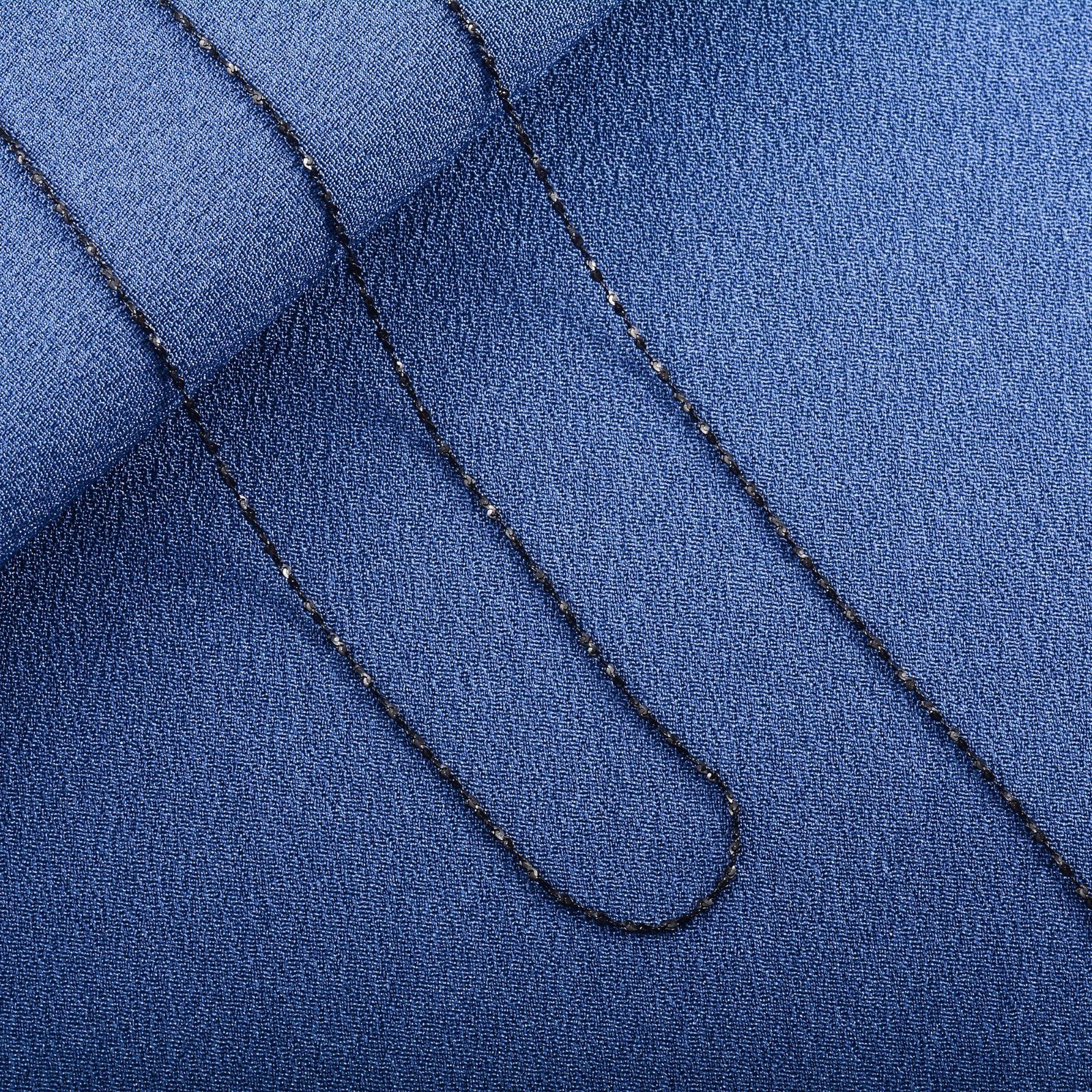Necklace Chain Choker Dainty Glitter Steel Women, 14/30 inches 1.2/1.5/1.8mm