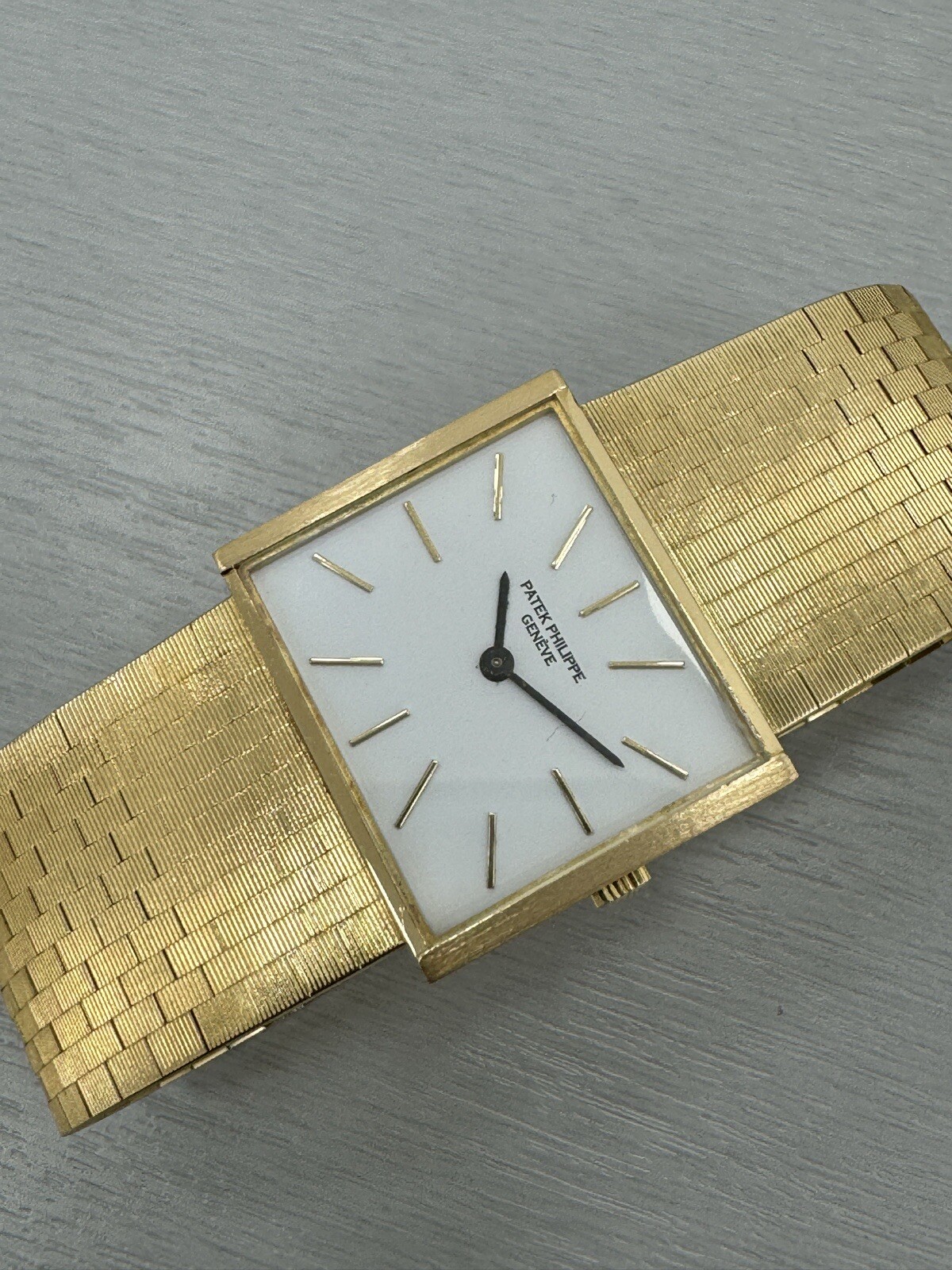 Men’s Patek Philippe 18k Yellow Gold3549/1 Manual Wind Ca 175 One Year Warranty