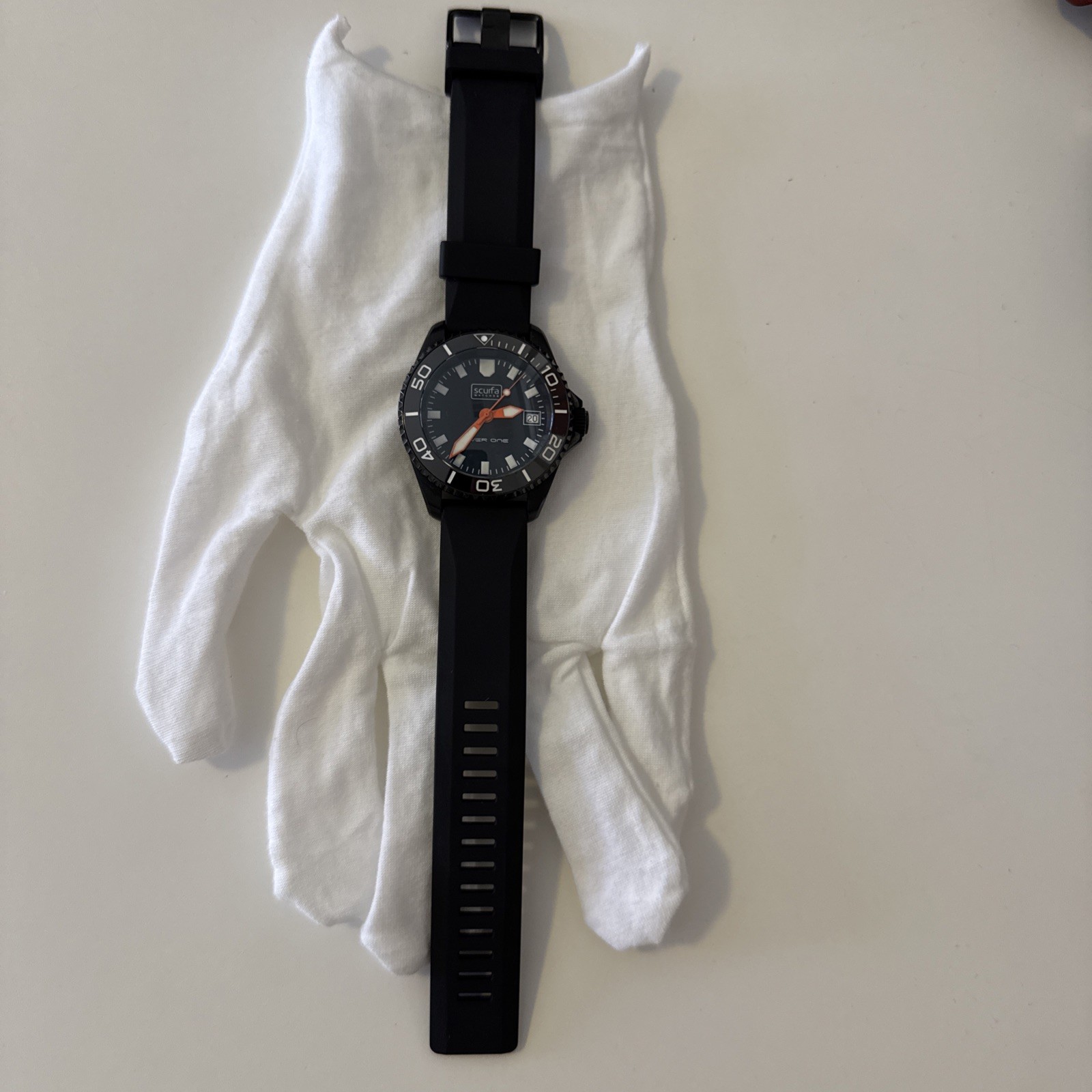 Scurfa Diver One Black PVD 10 Year Anniversary Edition Watch