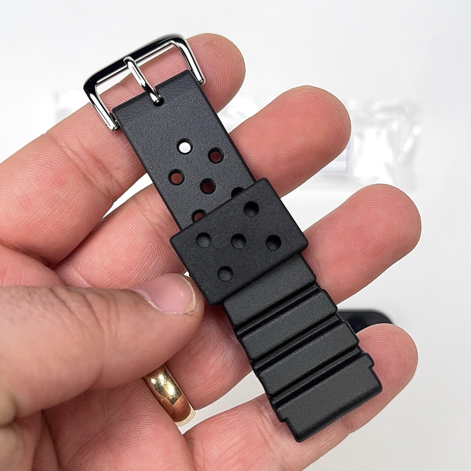 22MM RUBBER WATCH BAND STRAP FOR SEIKO PRO DIVER 4F24ZZ WATCH – OEM SEIKO NEW!