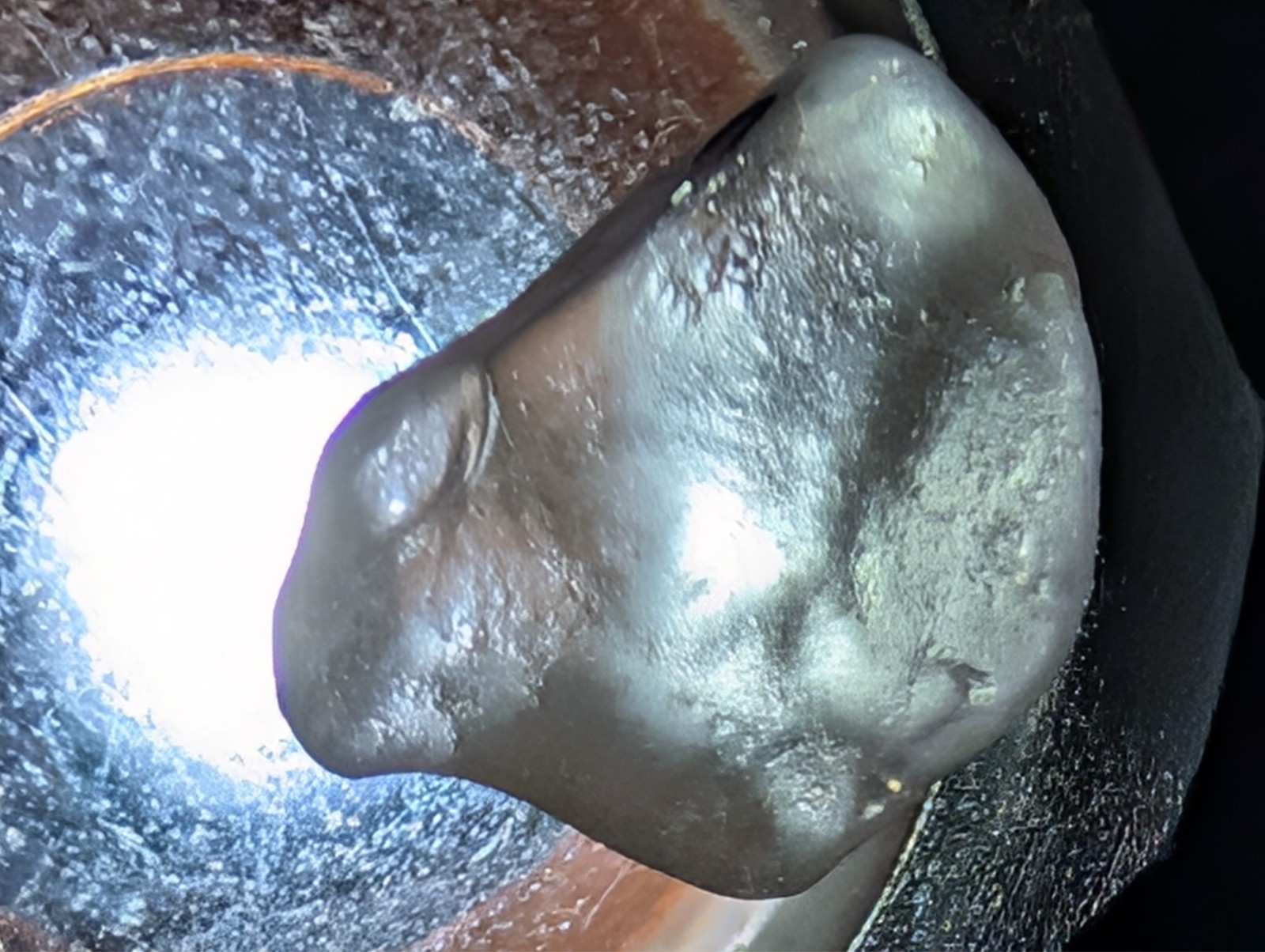 USA seller 3.41 SRI LANKA IF flawless Sapphire facet rough gemstone