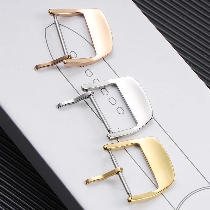 16mm 18mm Pin Clasp for Jaeger LeCoultre Pin Buckle Watch Band Bracelet Strap