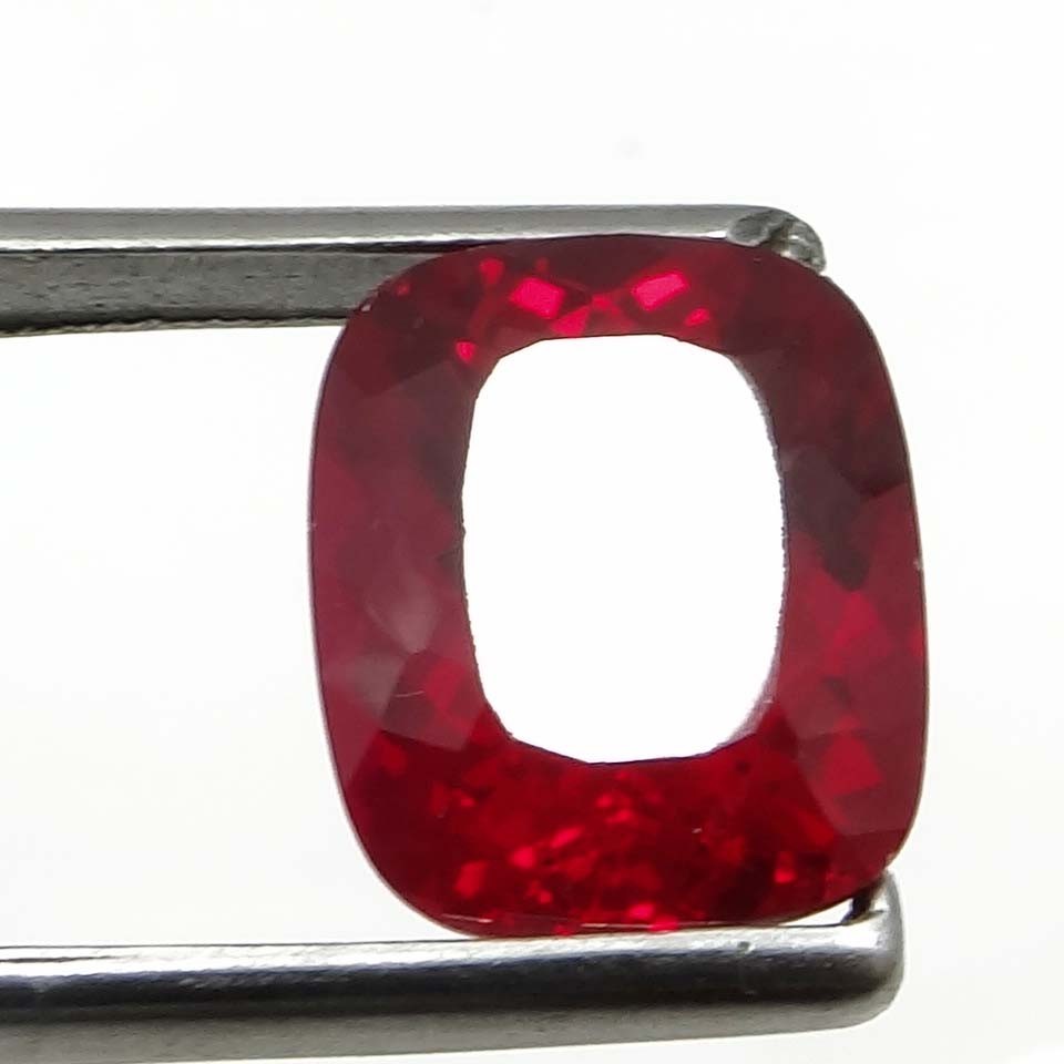 NATURAL 12.03 CTS PIGEON BLOOD RED RUBY coushion GEMSTONE CERTIFIED