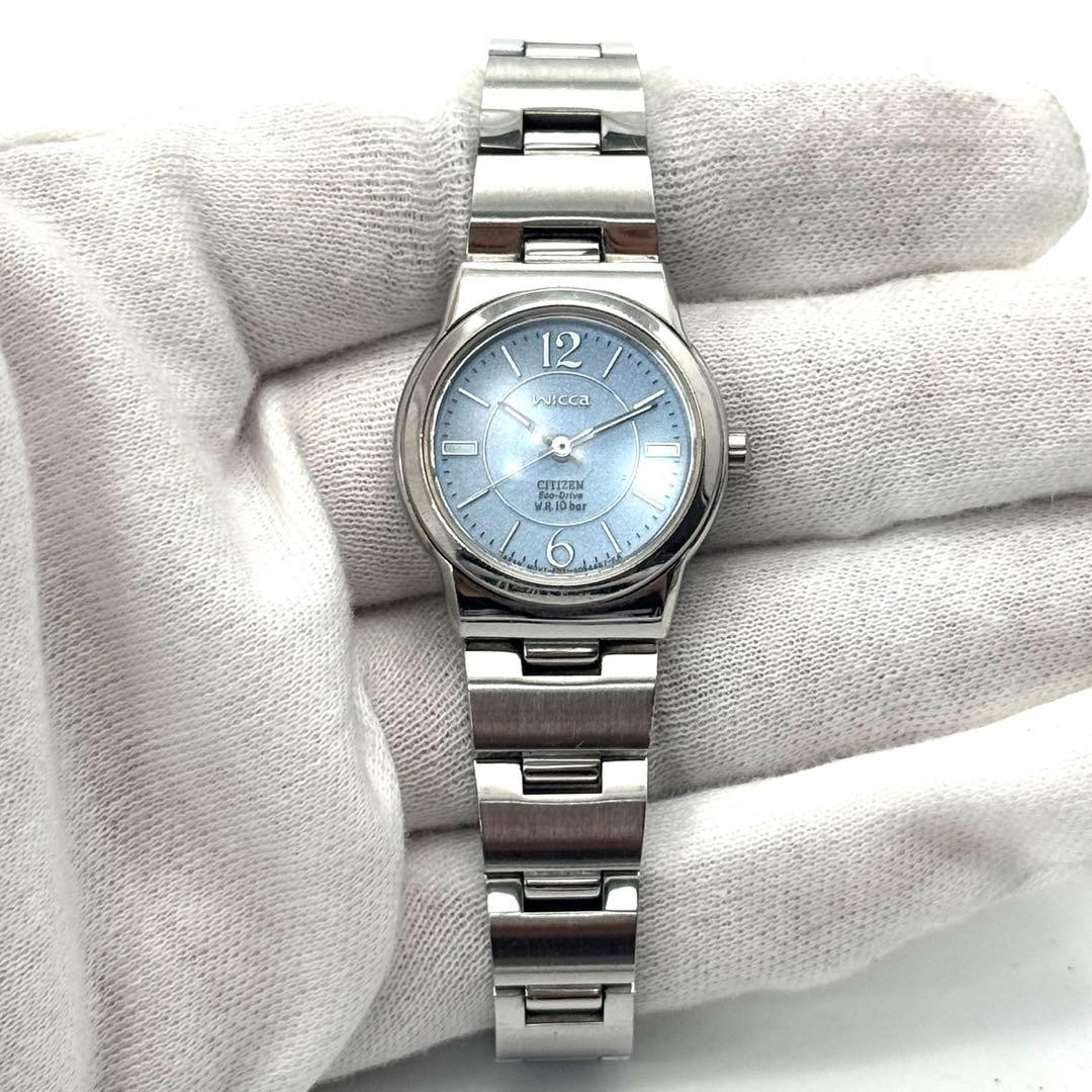 Excellent condition, fully functional CITIZEN Eco-Drive WICCA solar-powered watc