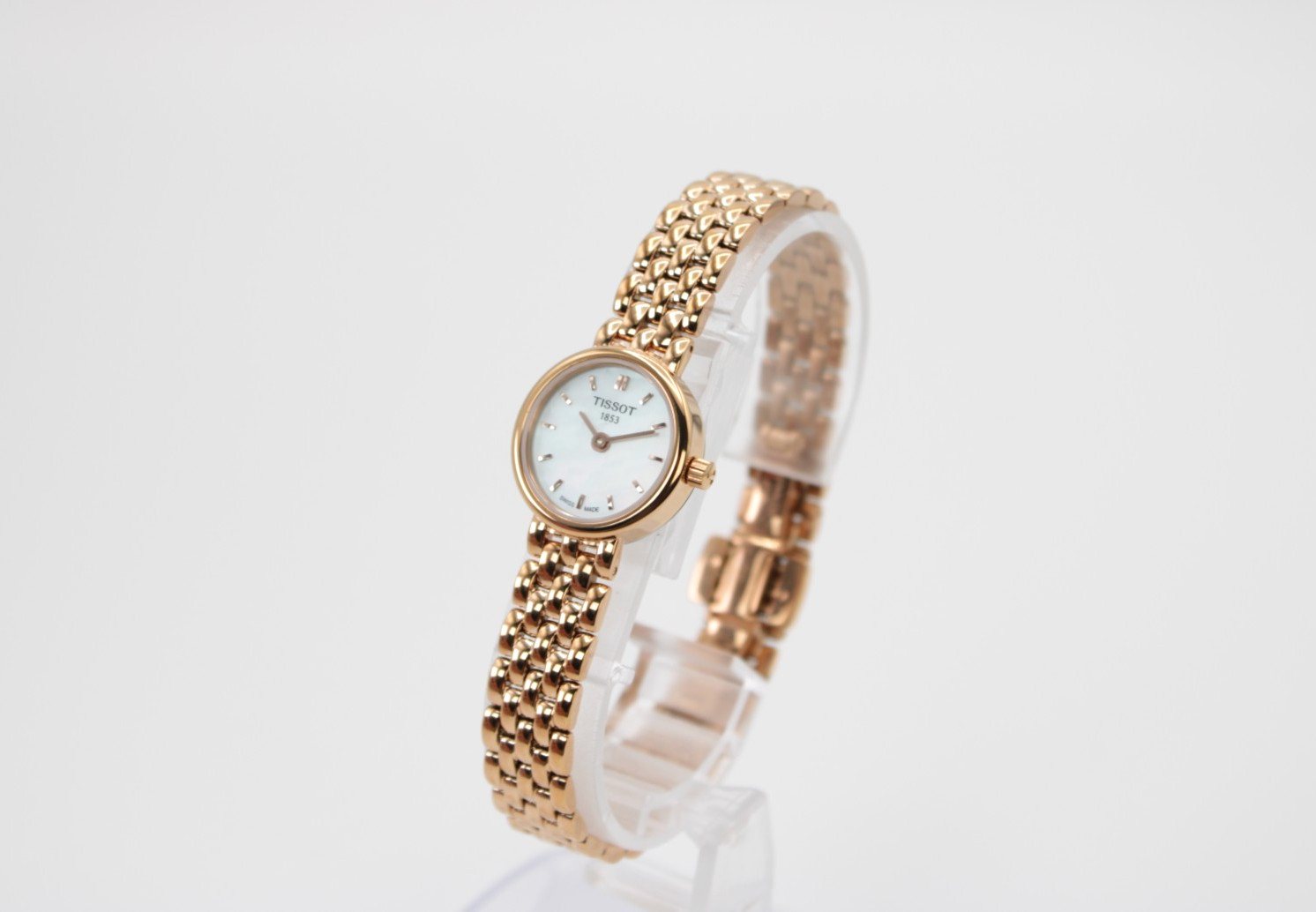 TISSOT 19.5mm Lovely Round Mother-of-pearl Dial Ladies Watch T058.009.33.111.00