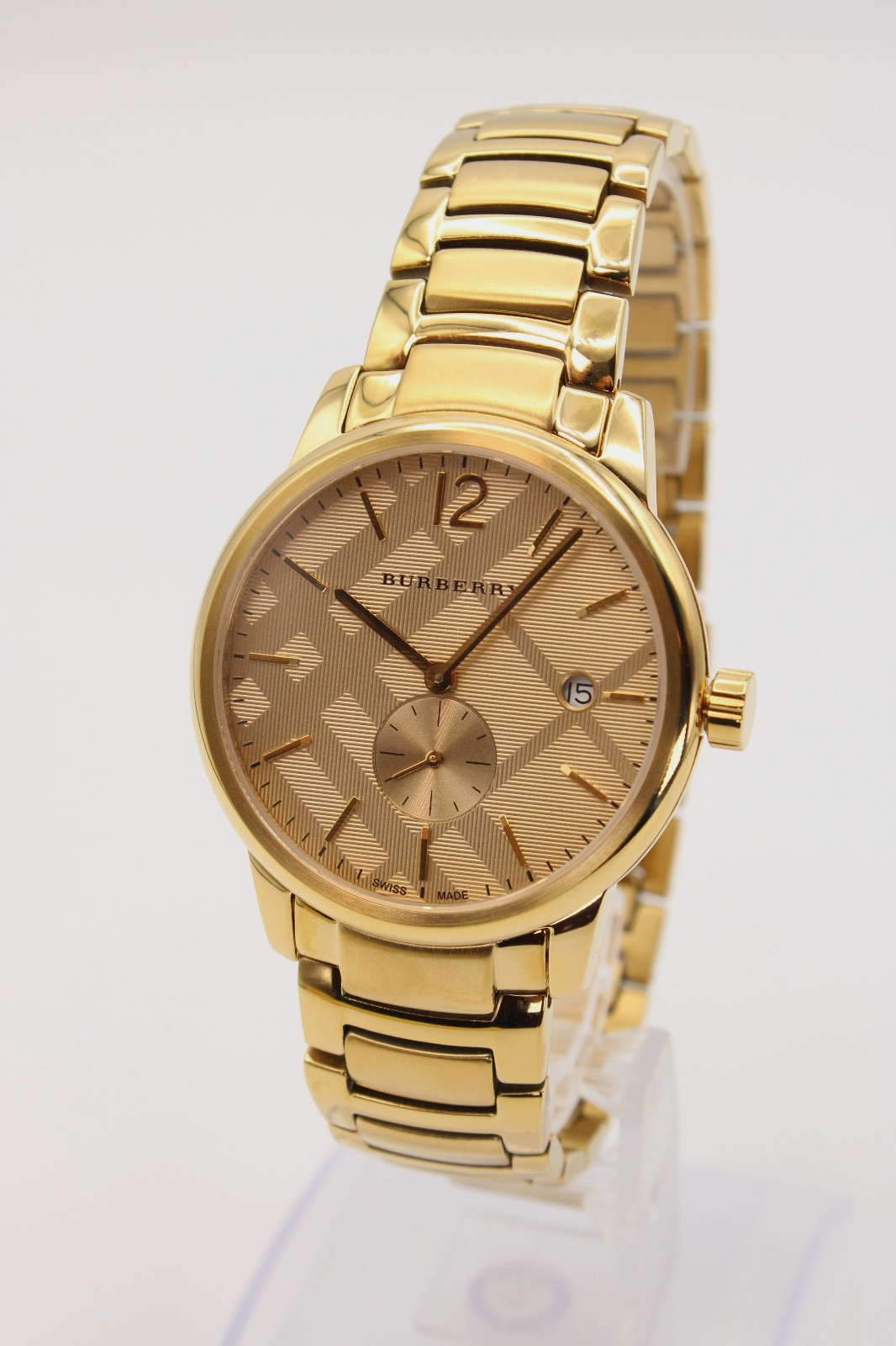 BURBERRY THE CLASSIC BU10006 Men’s Yellow Gold Watch