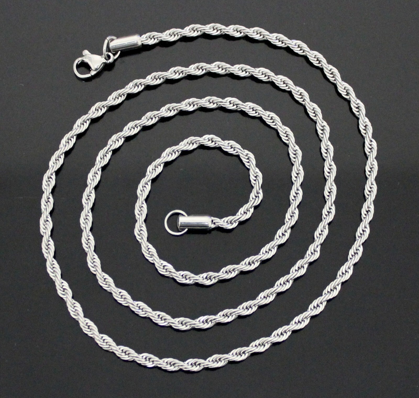 Stainless Steel Rope 316L Chain 2mm-10mm Durable Quality Men’s Women’s Necklace
