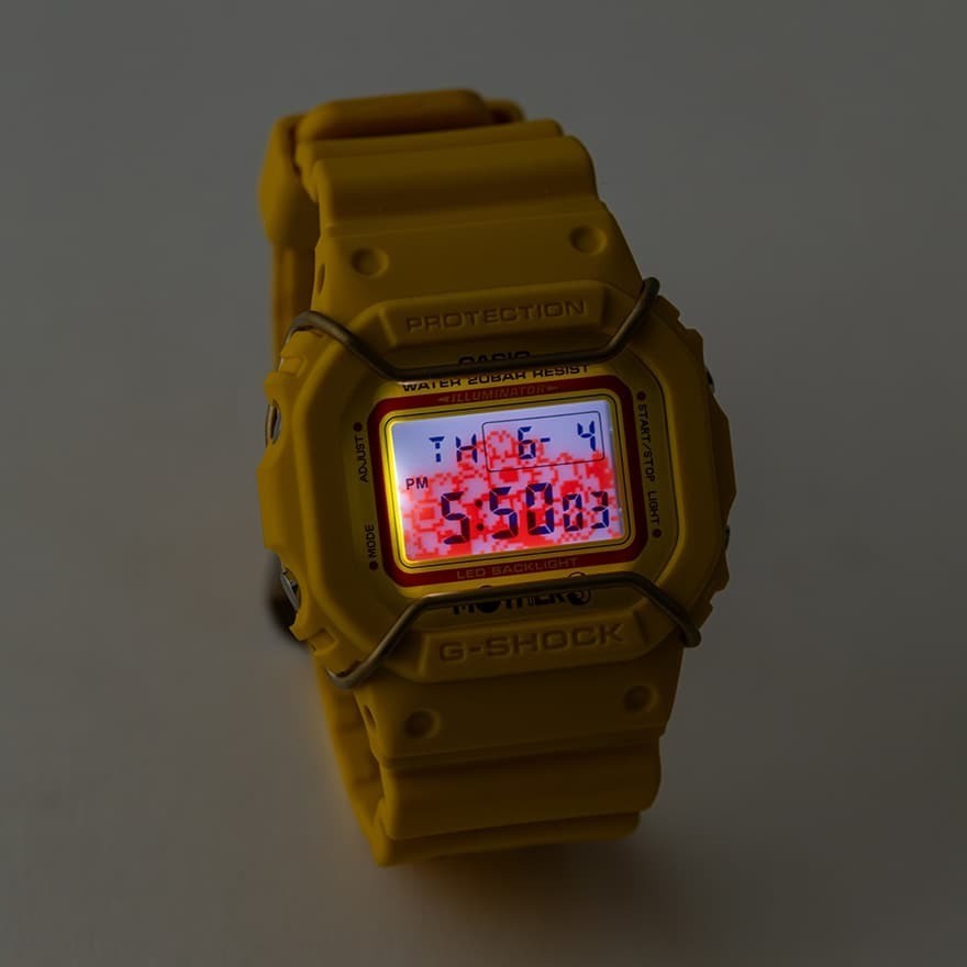 CASIO G-SHOCK x MOTHER 3 DW-5600 20th Anniversary Yellow Japan Exclusive NEW b