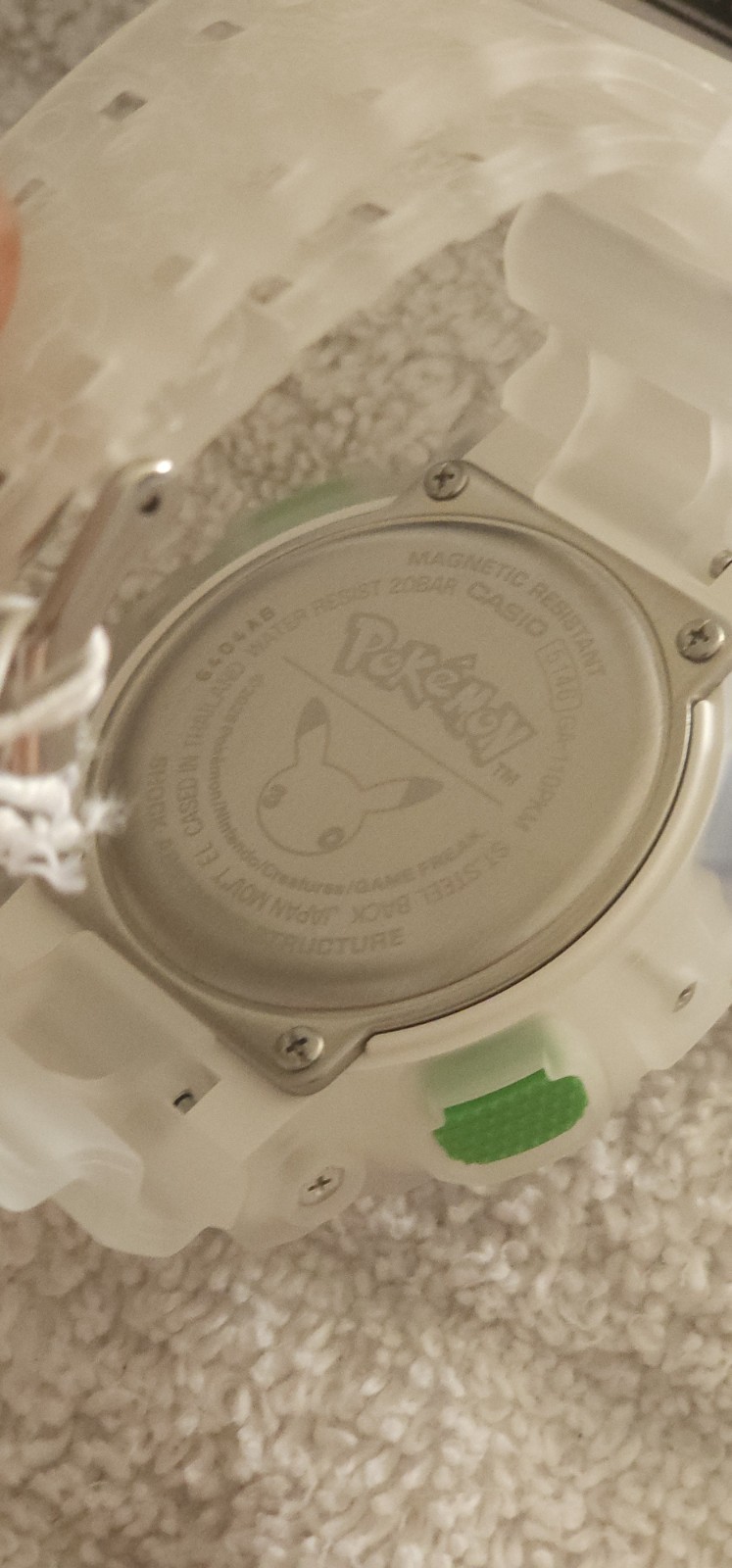 IN HAND Casio G-SHOCK x Pokémon 30th Anniversary GA110PKM-7A NEW Complete
