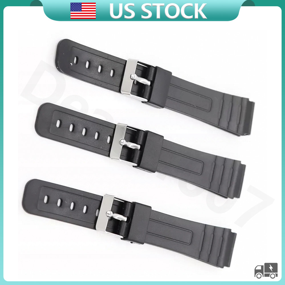 Watch Band For Casio F-91W F-91WG F-93W F-94WA F-105W F-106W FLB-91W F-28W