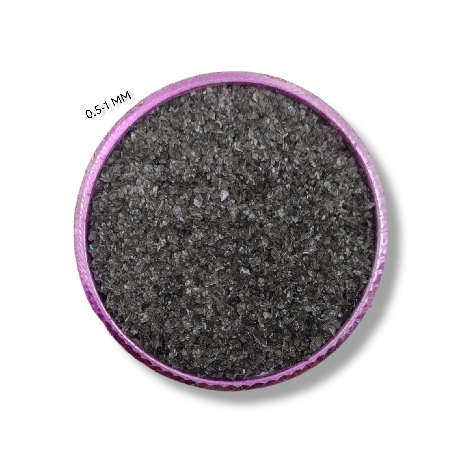 Crushed Gemstone Coarse 0.5-1 MM Crushed Powder For Ring Inlay Woodwork Inlay