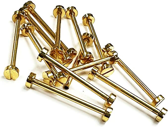 Watch Screw Lugs (Pins) Size (12mm to 40 mm) Thick 1.5mm for Steel/Leather Bands