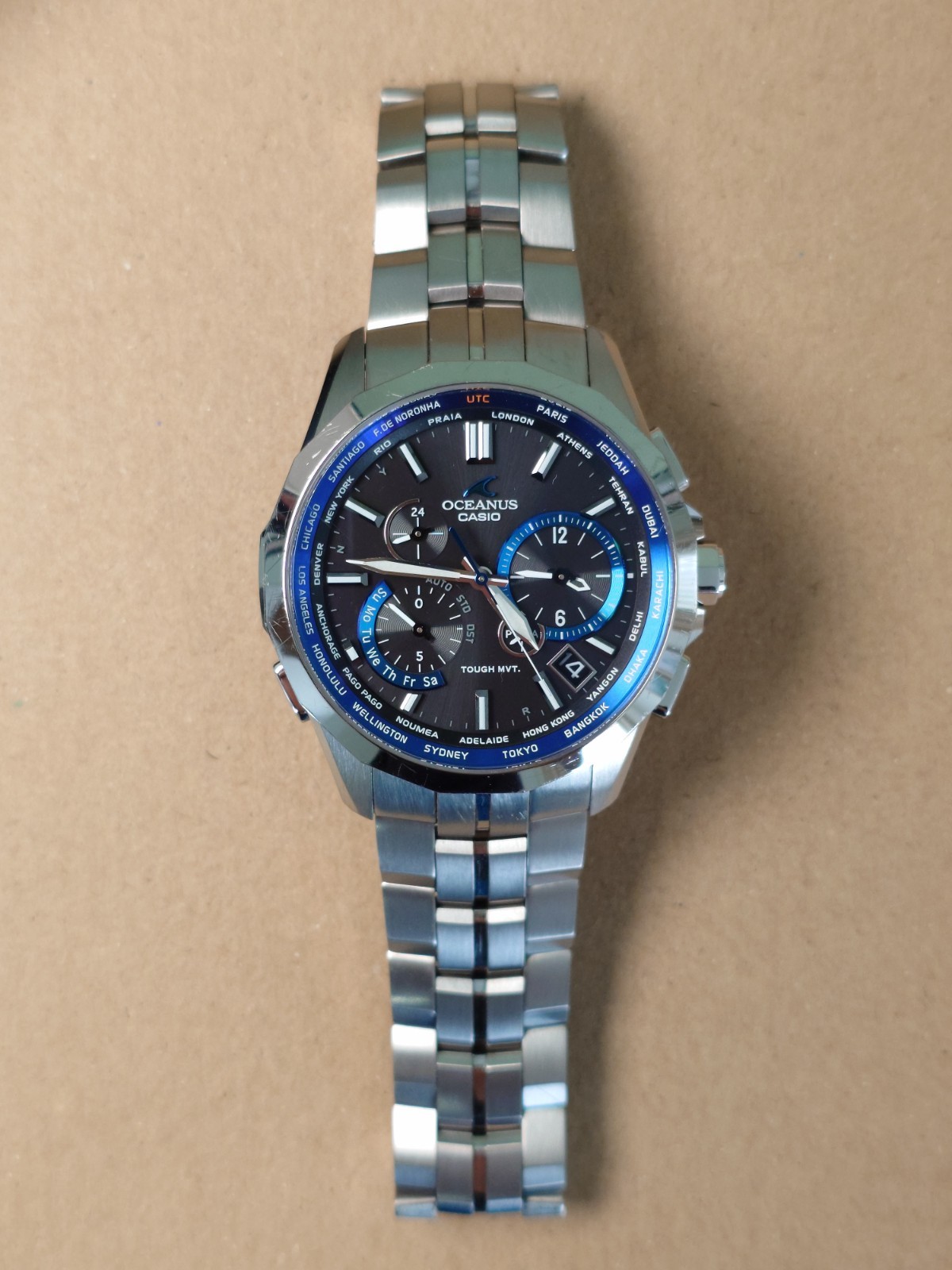 Casio Oceanus Manta OCW-S2400-1AJF – Premium JDM Titanium Chronograph Solar