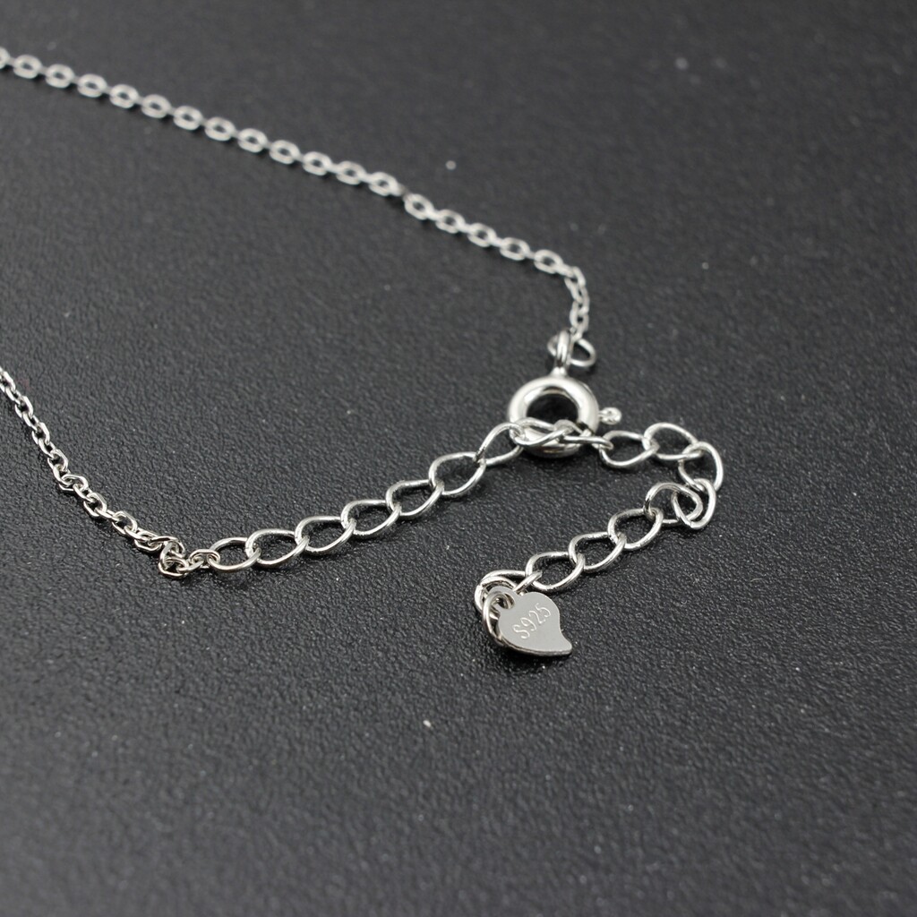 Fashion Women Love You More Gold Heart 925 Sterling Silver Necklace 15.75-17.5″