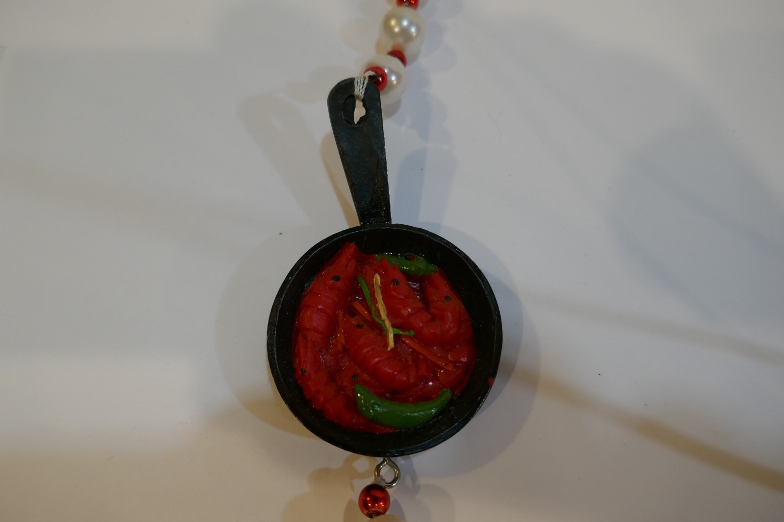 Chef and Frying Pan Charm Necklace Chef Kitchen Food Jewelry