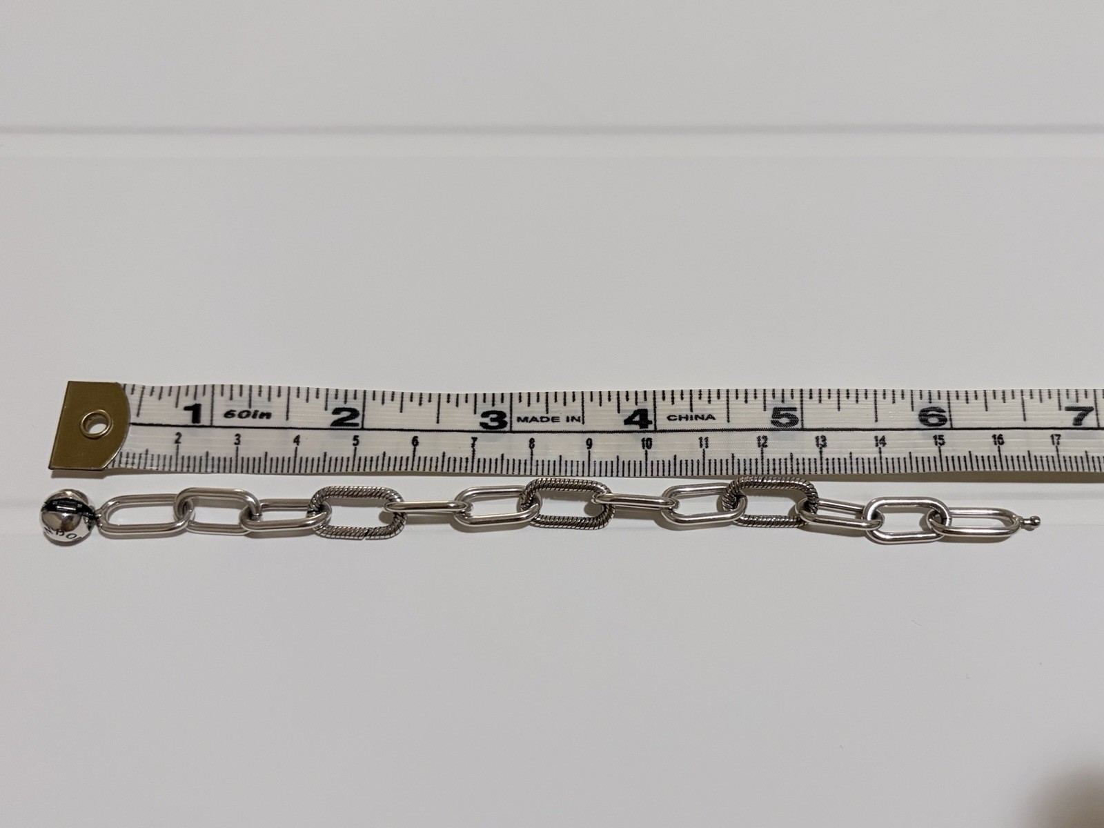 Chunky Chain Link Bracelet 598373 6.3in, *see description*