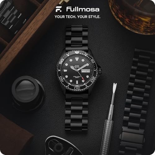 Fullmosa Stainless Steel Watch Band 16mm 18mm 19mm 20mm 22mm 24mm, Quick Rele…