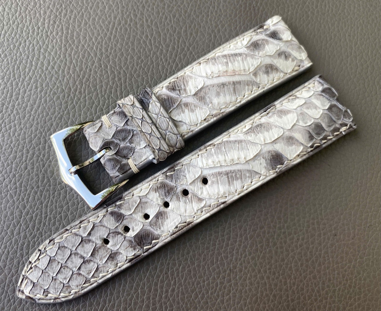 Genuine Snake Skin Watch Strap Band size14 15 16 17 18 19 20 21 22 23 24 25 26mm