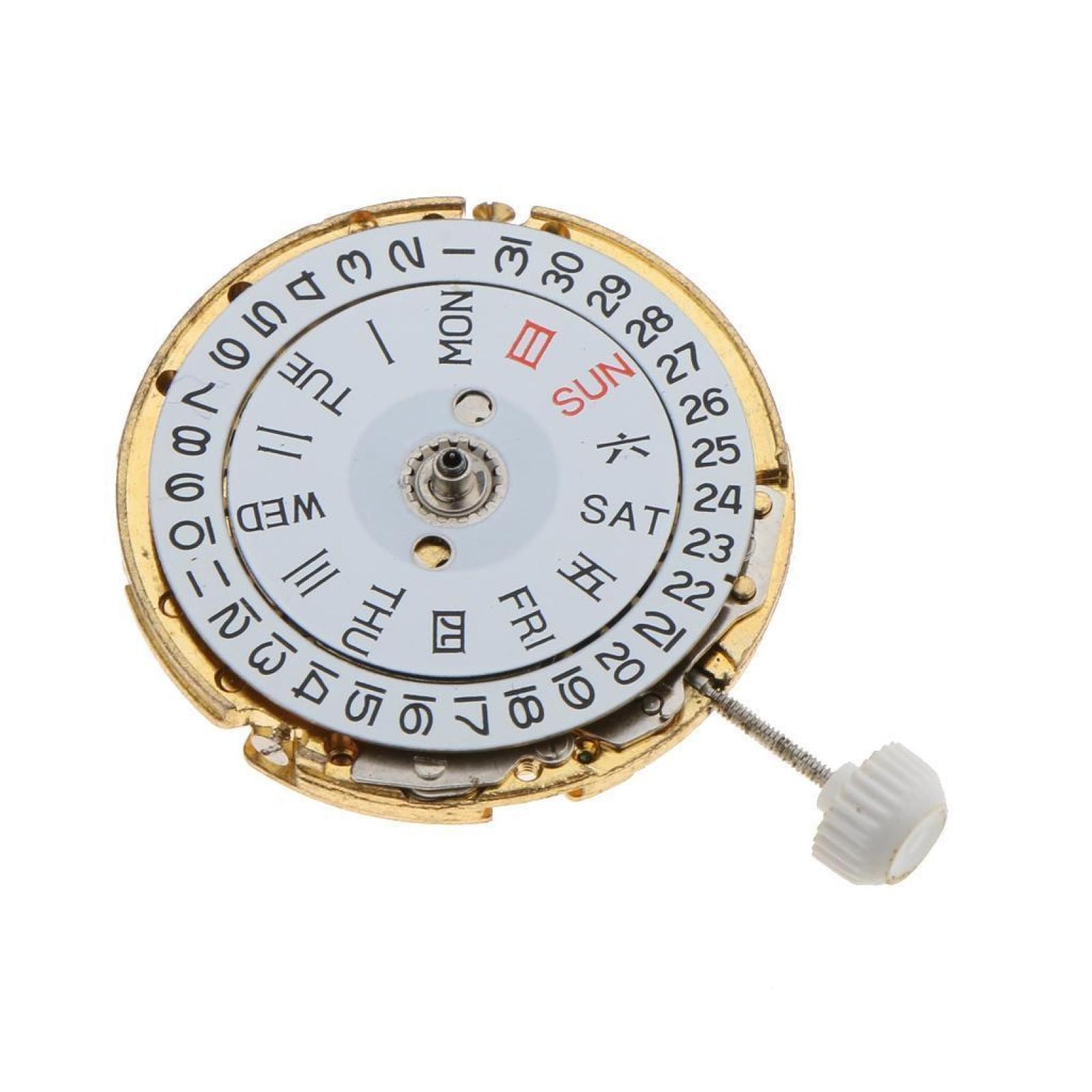 25mm Dual Calendar @ 3 Automatic Mechanical Watch Movement For Miyota 8205 8200