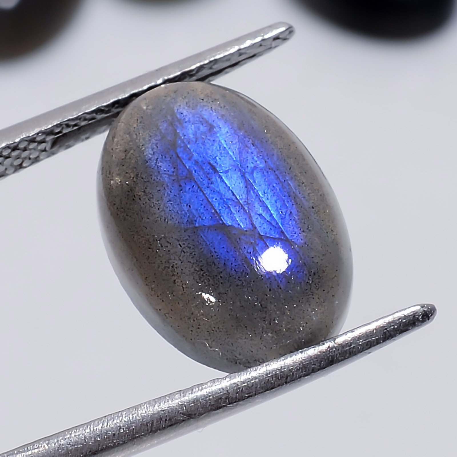 100% Natural Labradorite Oval Cabochon Gemstone Lot 20 Ct 14X10X4 mm GCL-16