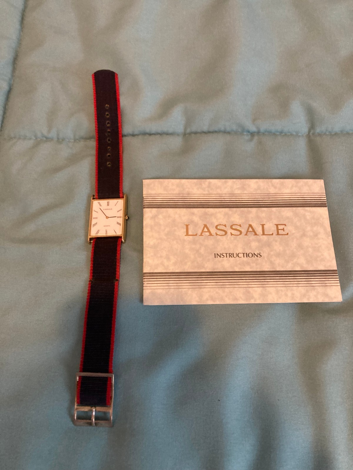Vintage Seiko LaSalle watch…used…very good condition..MENS …THIN