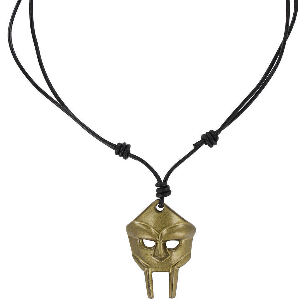 Face of Metal Radical Doom Rapper Gladiatorial Warrior Adjustable Necklace