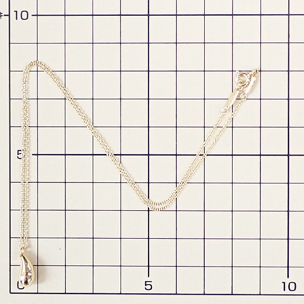 TIFFANY&Co. Necklace Teardrop K18 yellow gold Elsa Peretti Used 908452