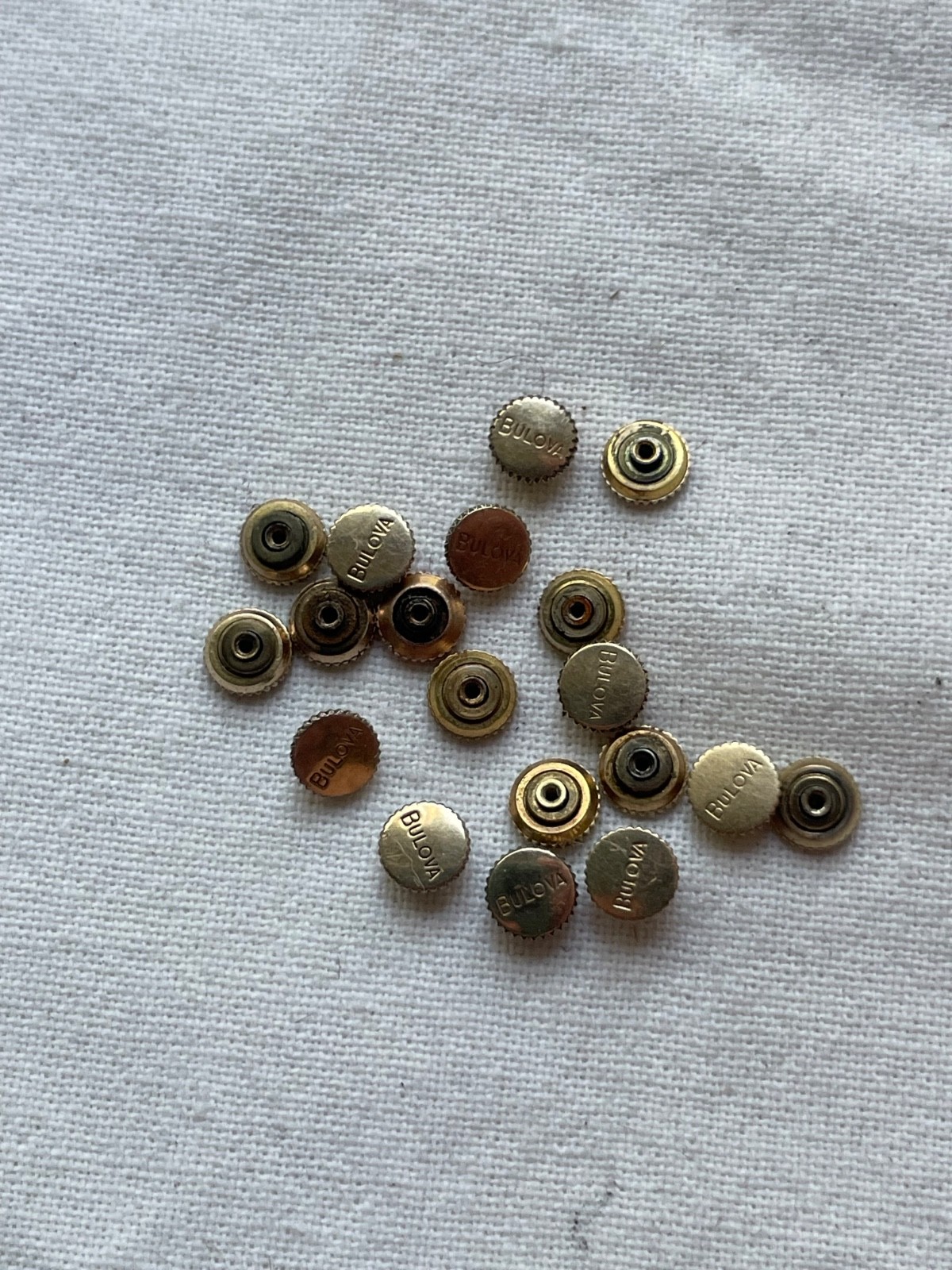 Multi lot – 1 piece vintage Gold filled 4.5mm crown for Bulova watch