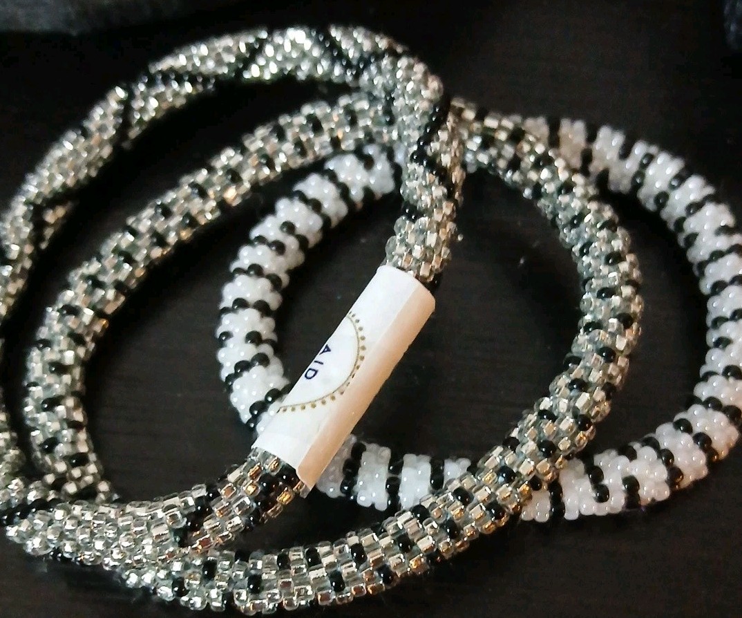 Set Of 3 Roll On Bracelets Nepal Aid Through Trade (lot #8)