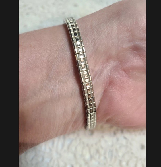 Vintage Hamilton 10k RGP Bezel Ladies Wind Up Watch~Works Great!