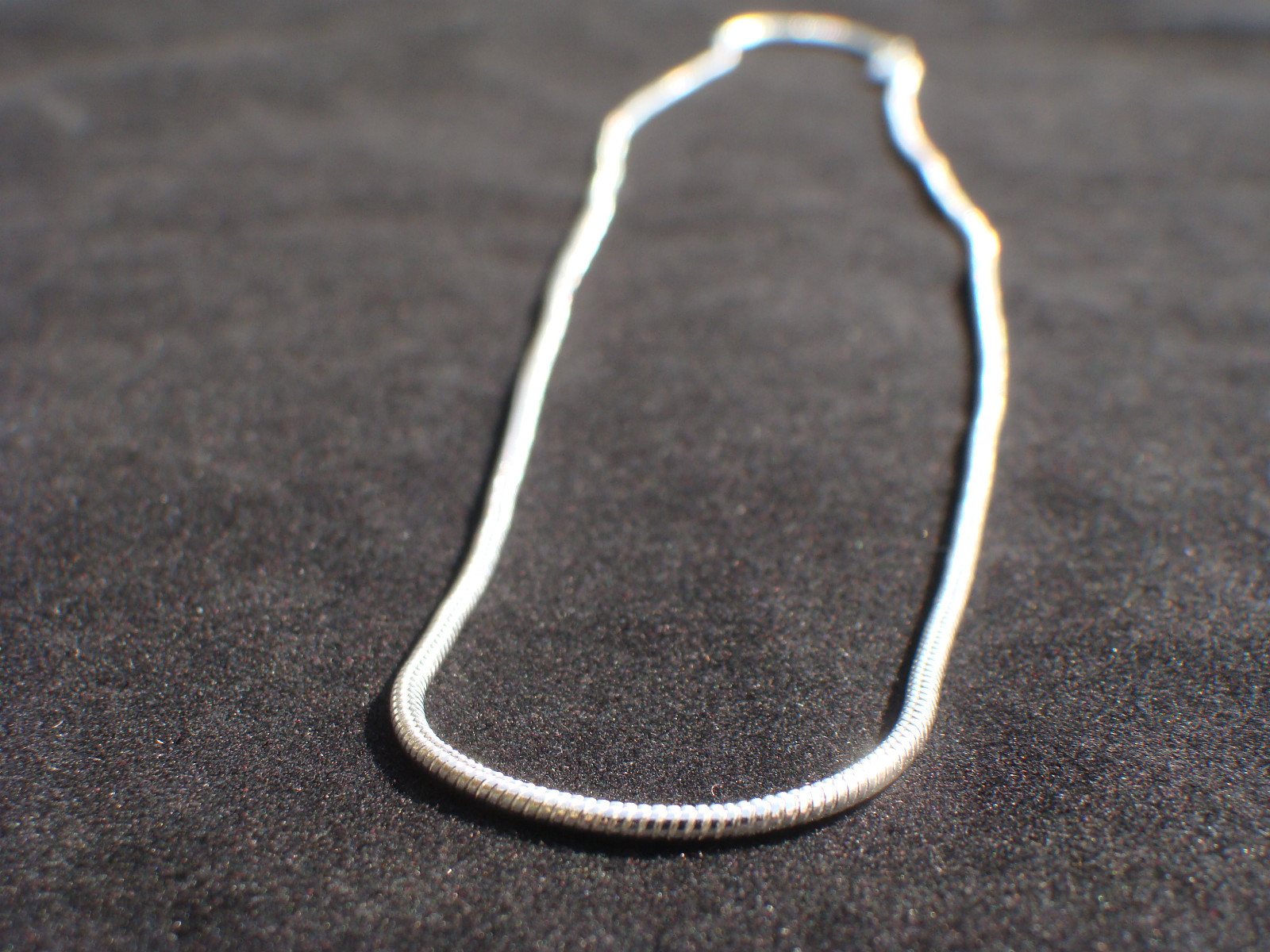 .925 Sterling Silver Snake Chain/ Necklace 16′ 18′ 20 22′ 24′ 26′ 28′ 30 1mm